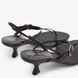 Starry Eyed 50 dark brown sandals