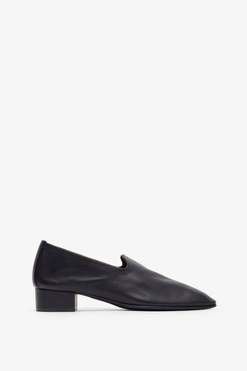 Soft Touch 30 soft leather black loafers