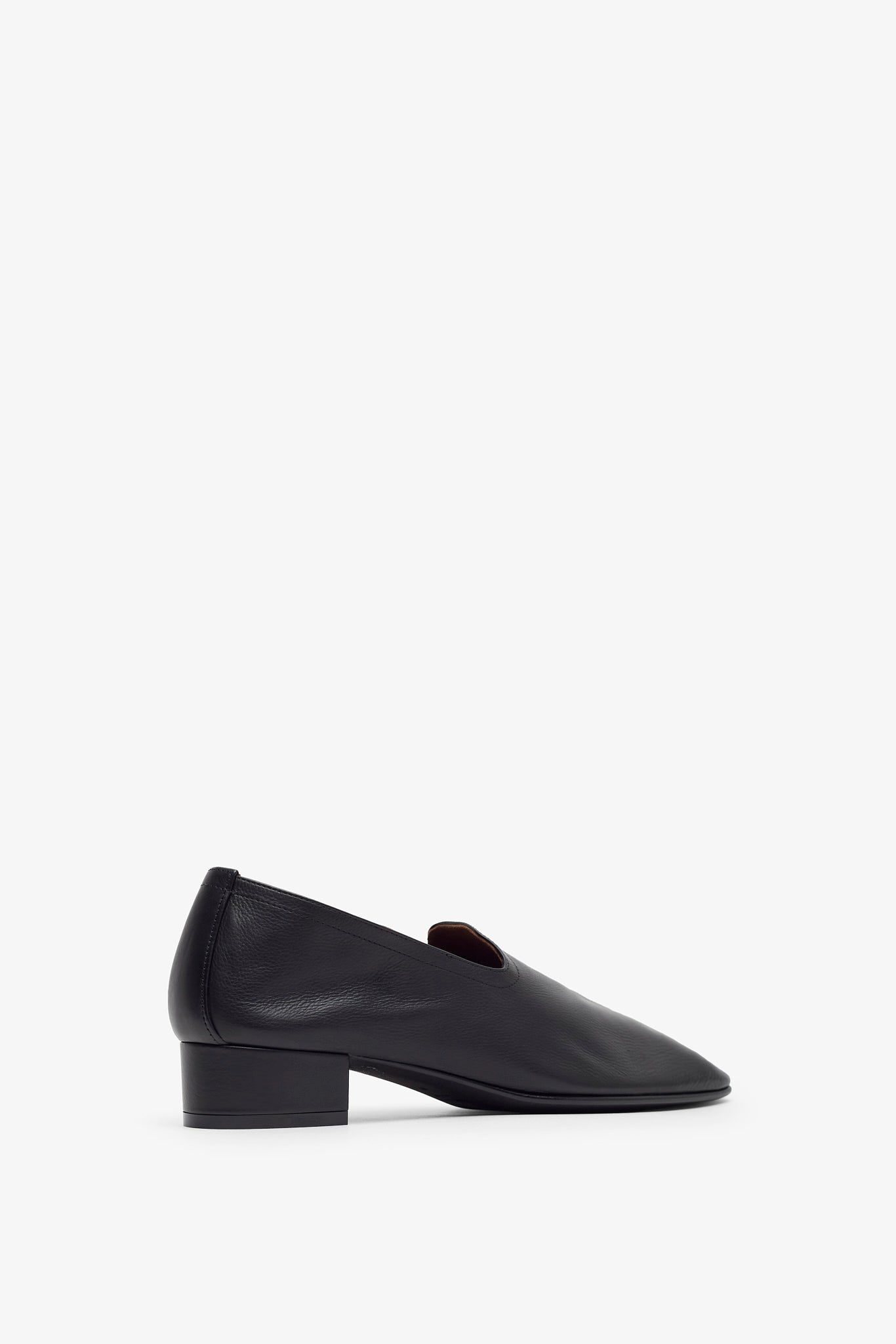 Soft Touch 30 soft leather black loafers