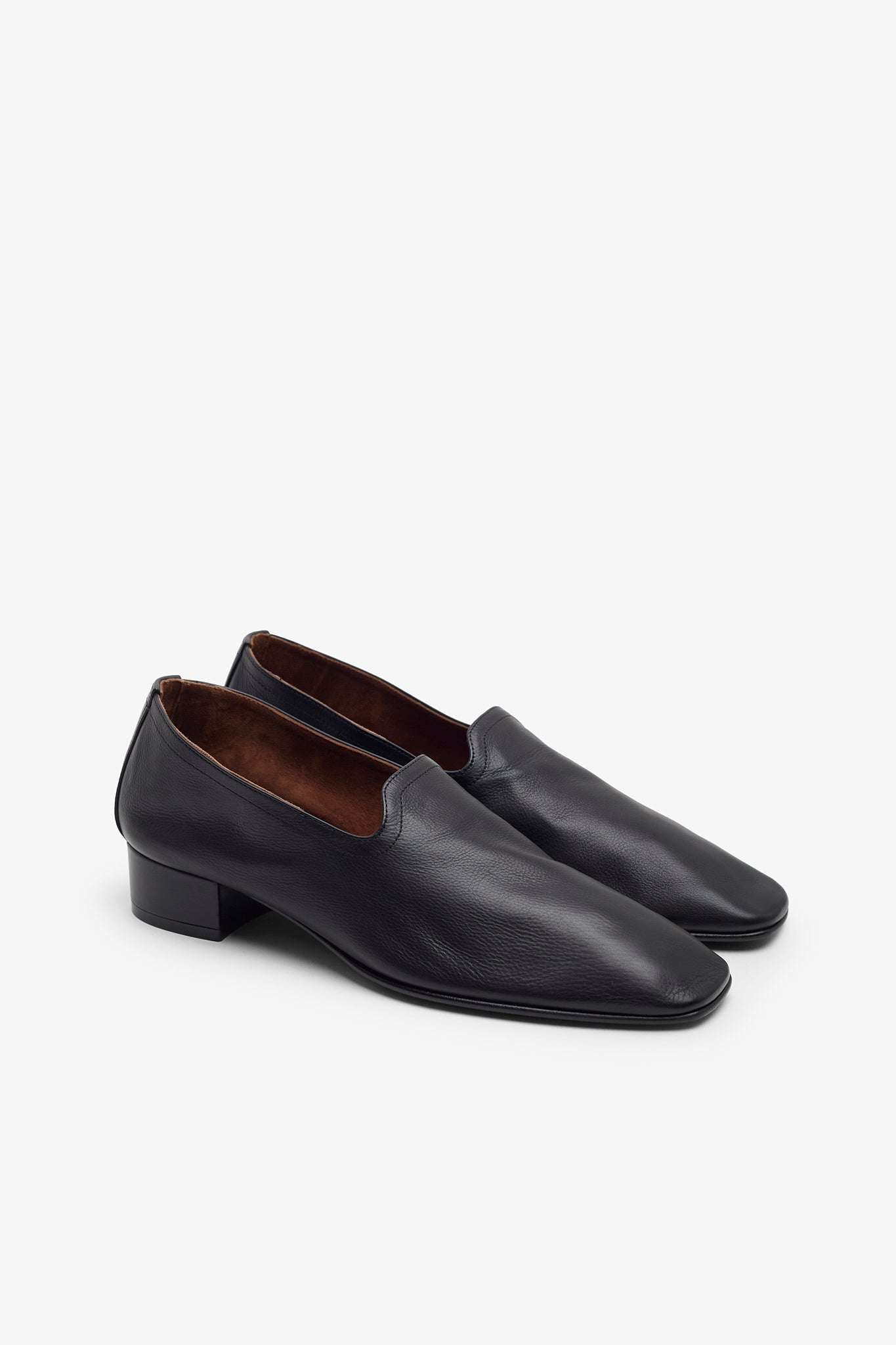 Soft Touch 30 soft leather black loafers