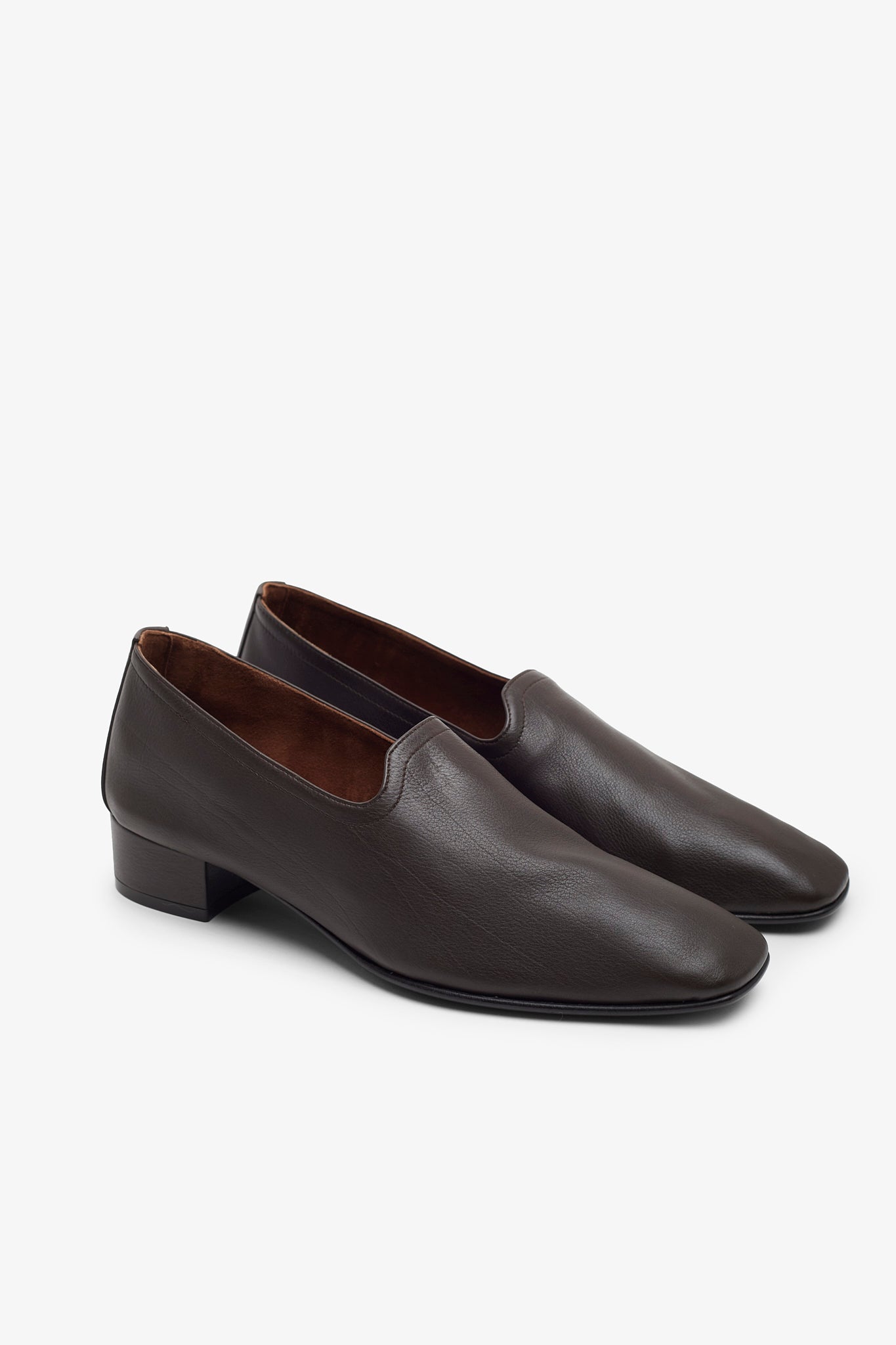 Soft Touch 30 soft leather dark brown loafers