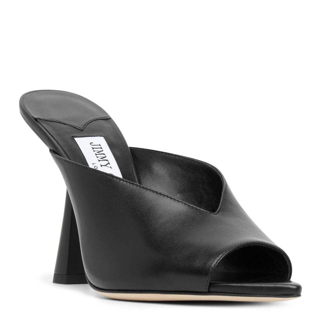 Jimmy Choo | Maryanne 100 black leather sandals | Savannahs