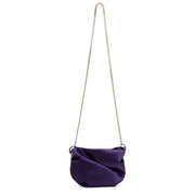 Bonny purple satin bag