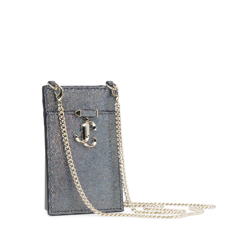 Card holder glitter with chain
