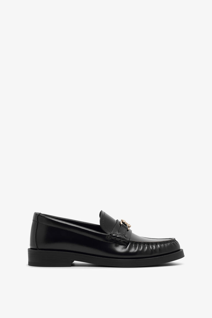 Jimmy Choo | Addie black leather loafer | Savannahs