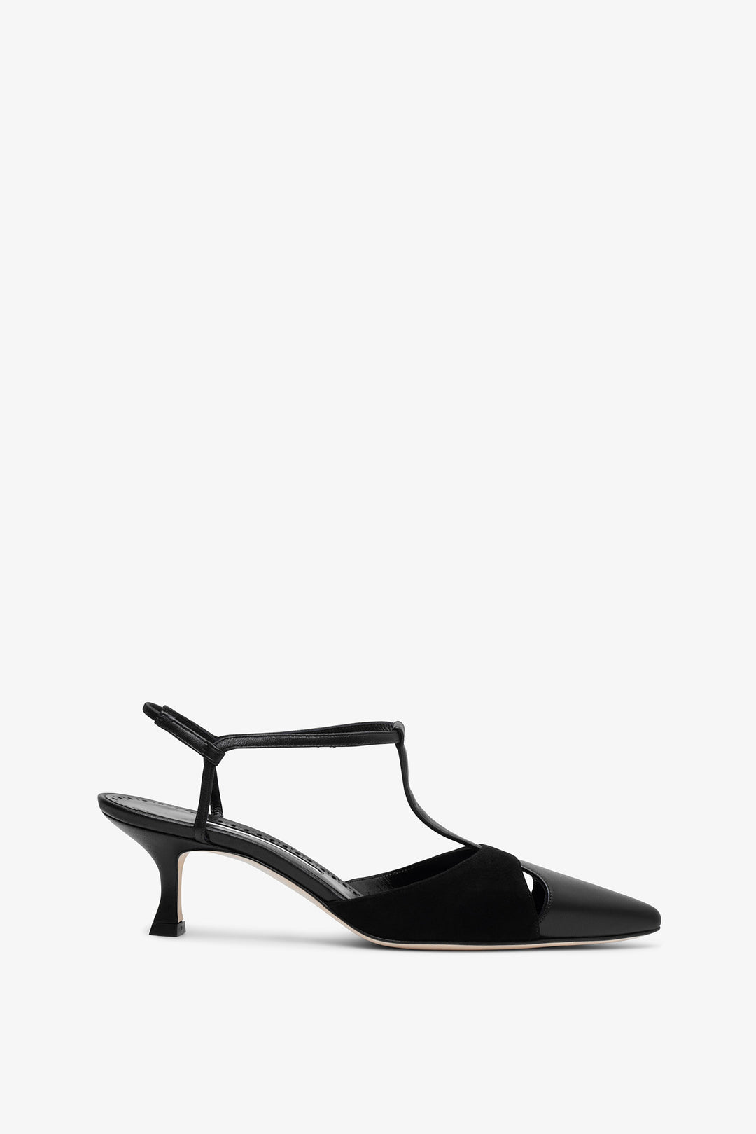 Manolo Blahnik | Turgimod 50 black leather pumps | Savannahs