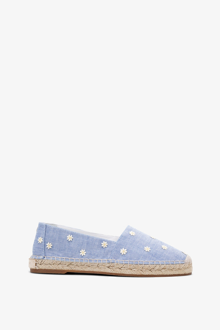 Susille daisy chambray espadrilles