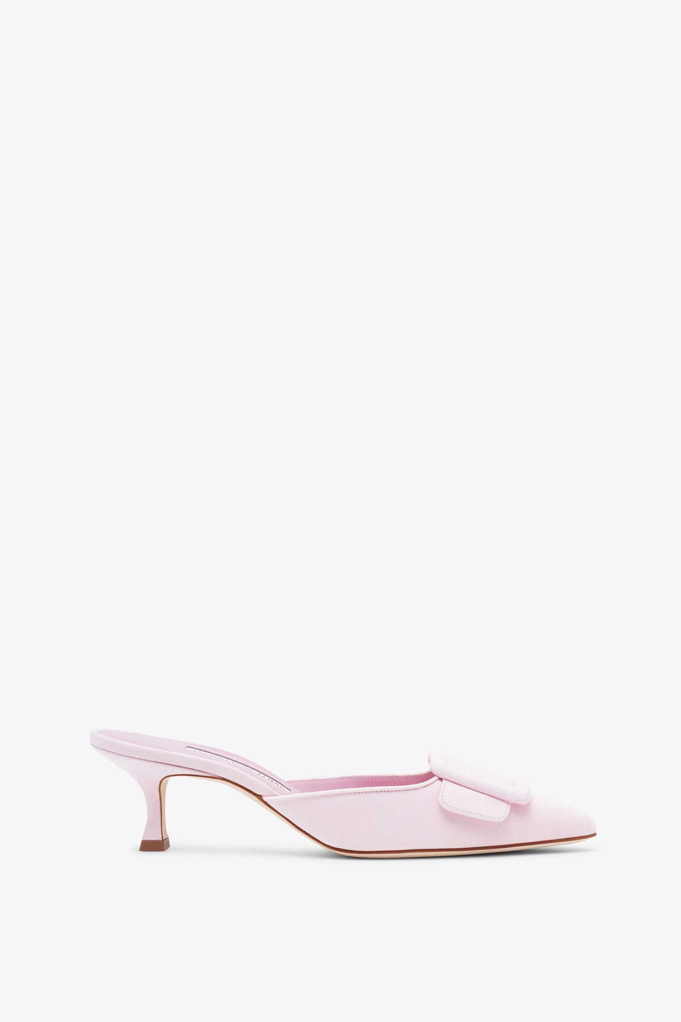 【MANOLO BLAHNIK】ピンク★ Maysale スエード フラットシューズ MANOLO BLAHNIK】ピンク☆ Maysale スエード フラットシューズ