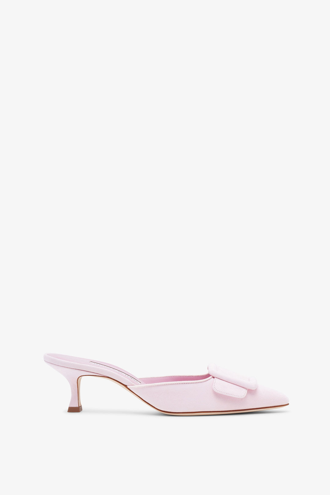 Manolo Blahnik | Maysale 50 pink suede mules | Savannahs