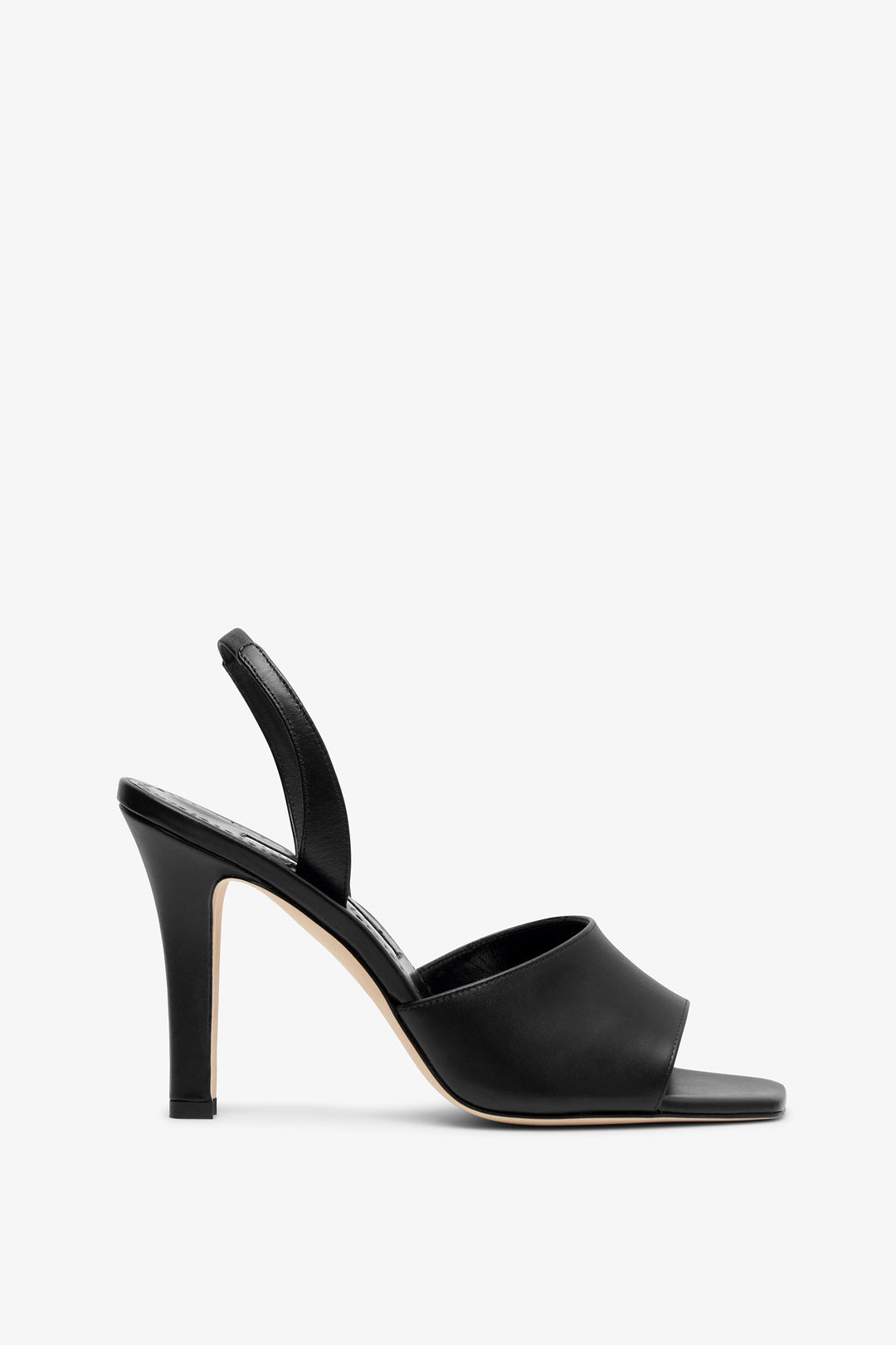 Manolo Blahnik | Clotilde 105 black leather sandals | Savannahs