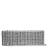 Amini Paloma black crystal clutch