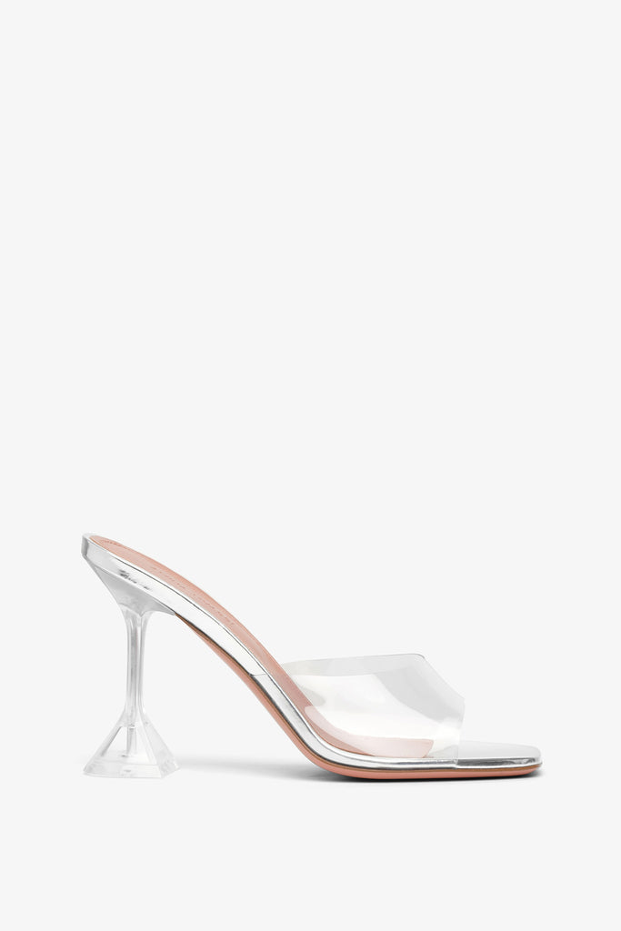 サンダル・ミュール AMINA MUADDI Amina Muaddi Lupita Crystal Dust 95 Sandals Amina Muaddi Lupita Crystal Dust 95 Sandals | italist