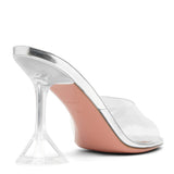 Lupita 95 transparent pvc mules