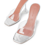 Lupita 95 transparent pvc mules