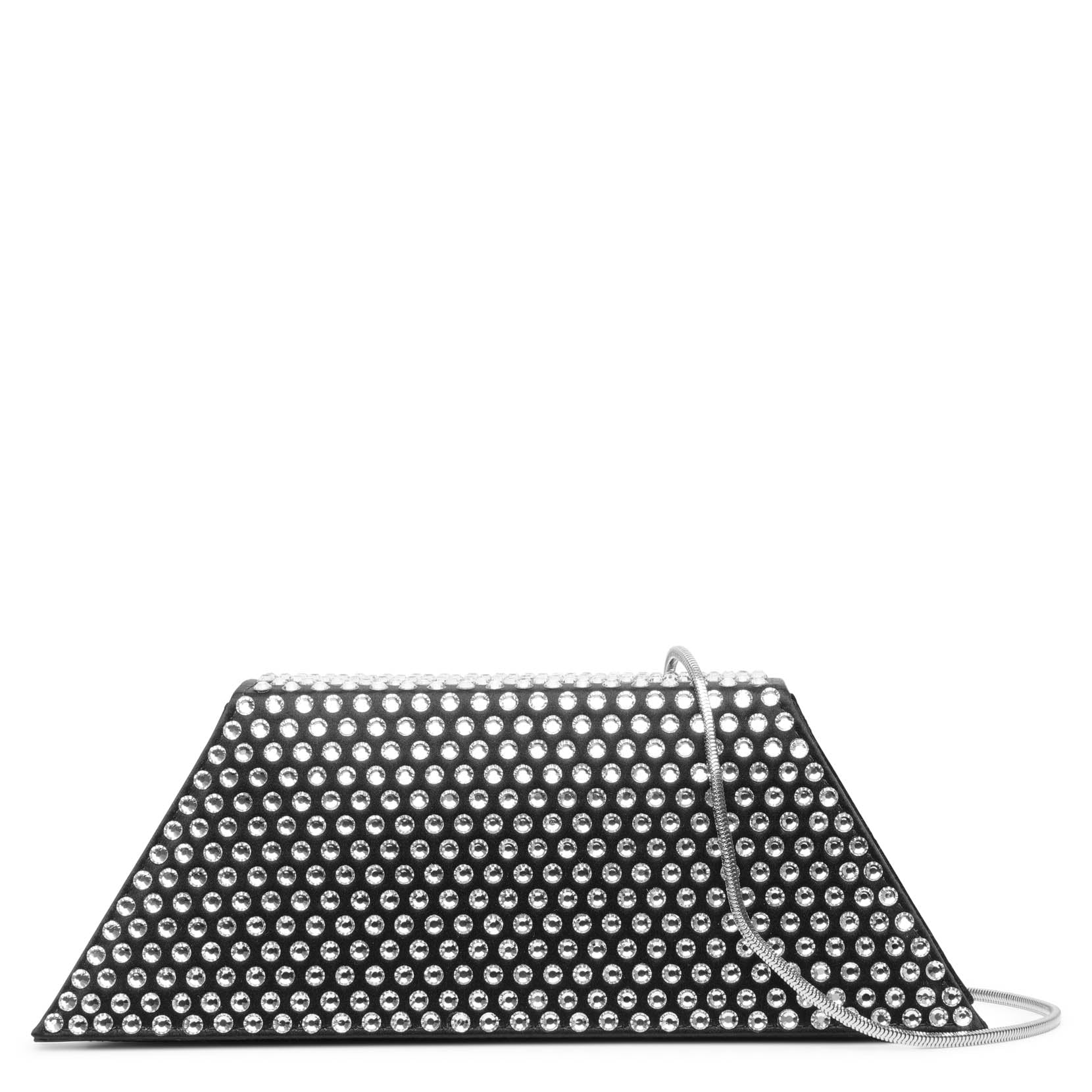 Superamini Yigit black crystal clutch