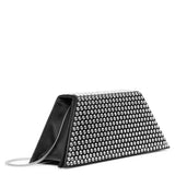 Superamini Yigit black crystal clutch
