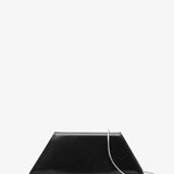 Superamini Yigit black leather clutch