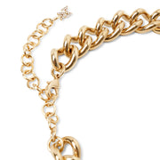 Matthew choker gold crystal necklace