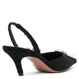 Camelia sling 60 black tweed pumps