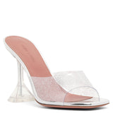 Lupita 95 glitter pvc mules