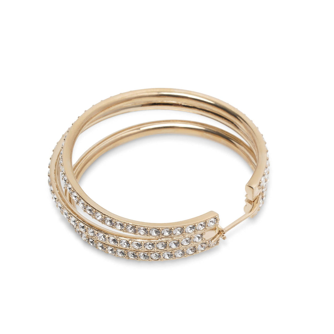 ピアス AMINA MUADDI Earring (JEANNEEARRING WHTGOLD) Amina Muaddi Embellished Metal Jeanne Earrings In Whtgold