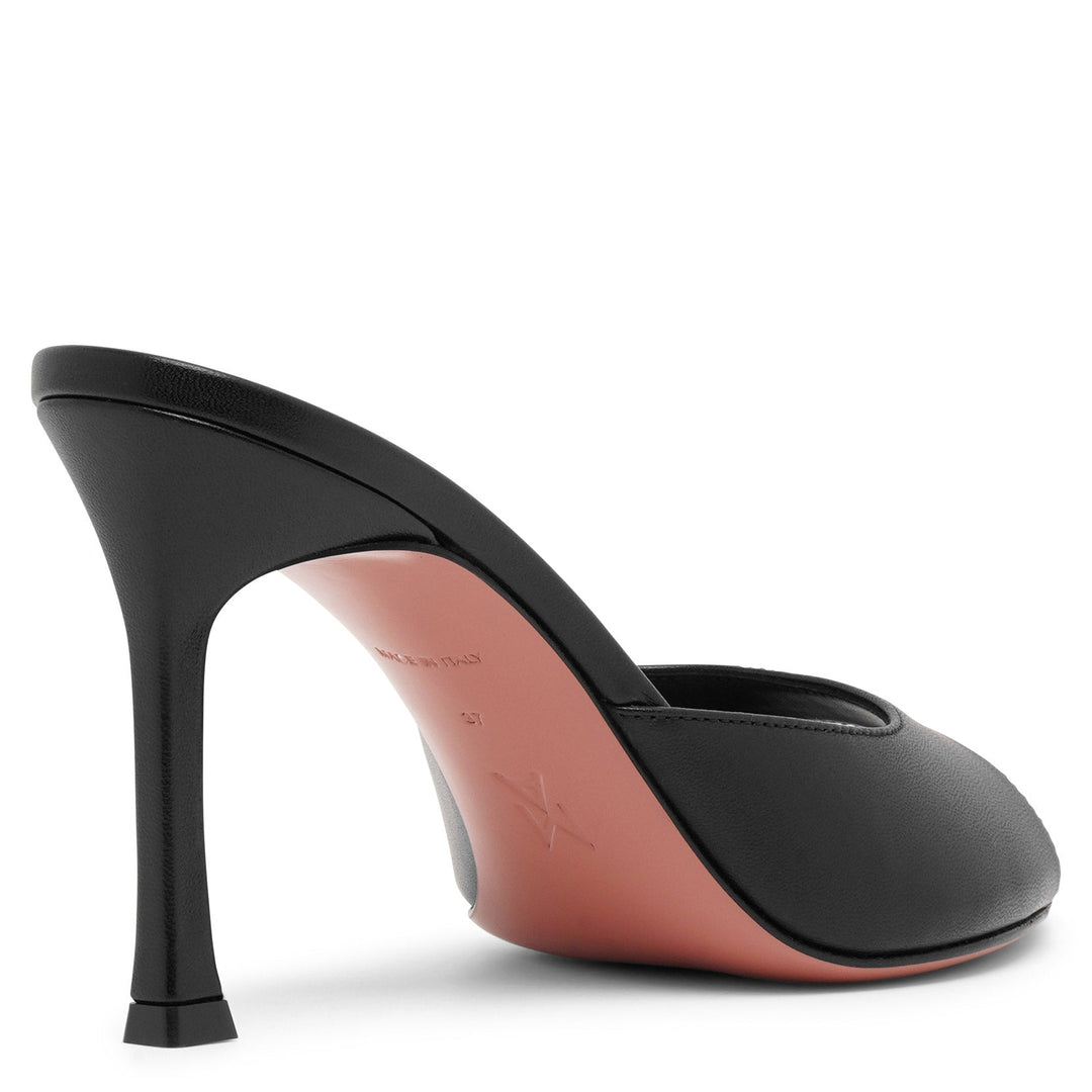 ☆sale☆アミナ・モアディ Alexa 90 ブラックレザーミュール Amina Muaddi | Alexa 90 black leather mules | Savannahs