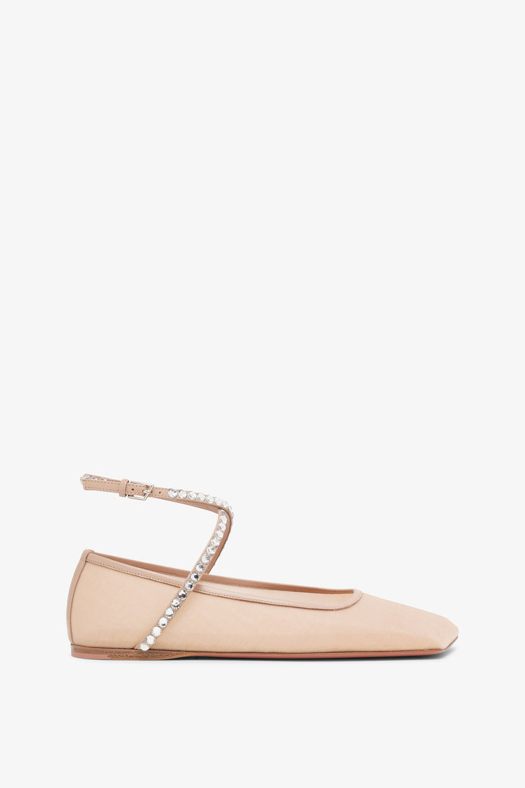 Ane mesh latte flats