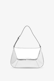 Ami silver mirror shoulder bag