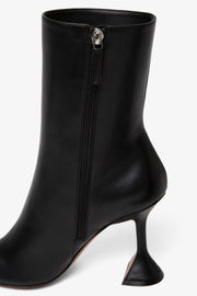 Giorgia 95 black leather boots