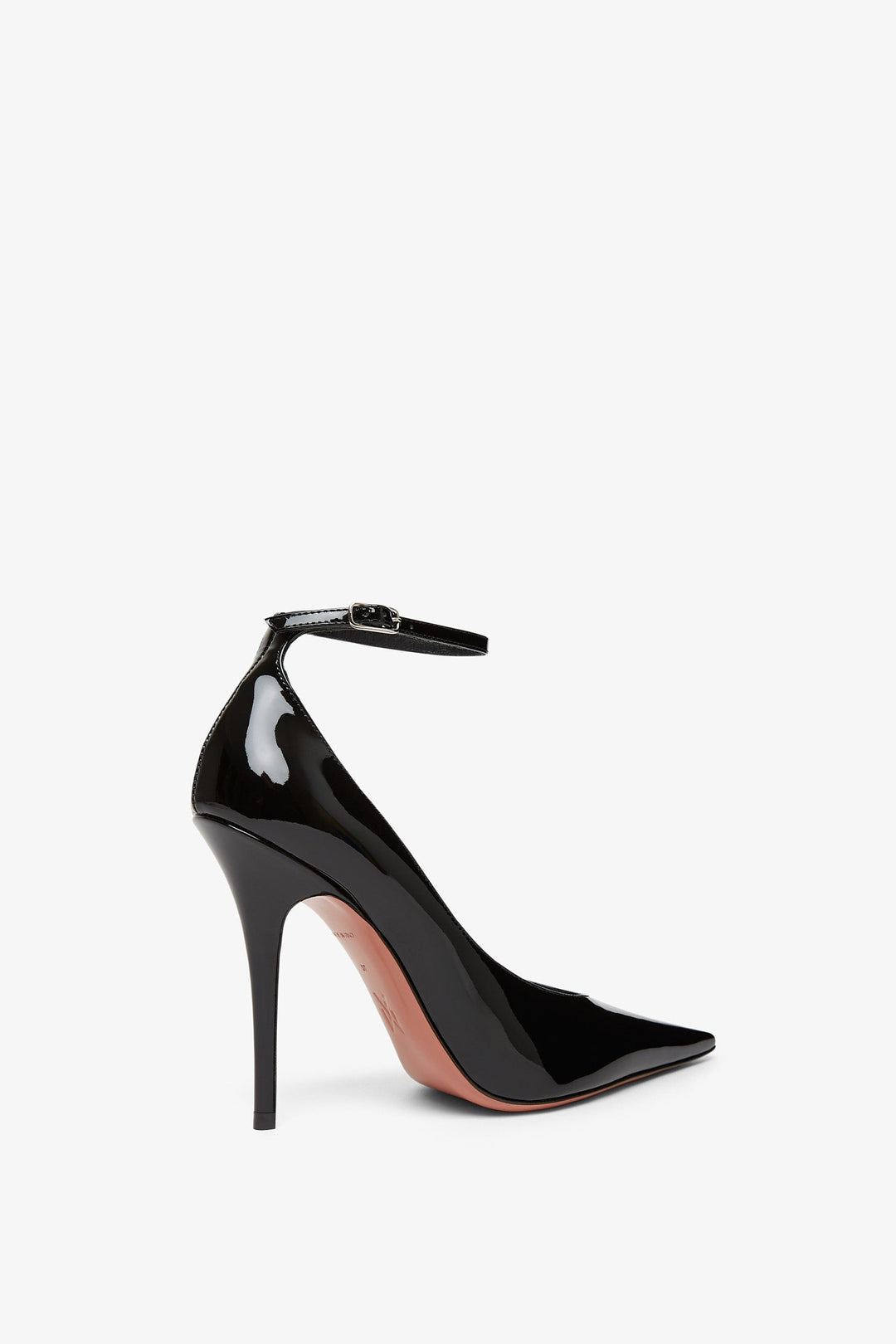 パンプス AMINA MUADDI Camelia Pump 90 Satin Black White Camelia 90 satin slingback pumps in black - Amina Muaddi