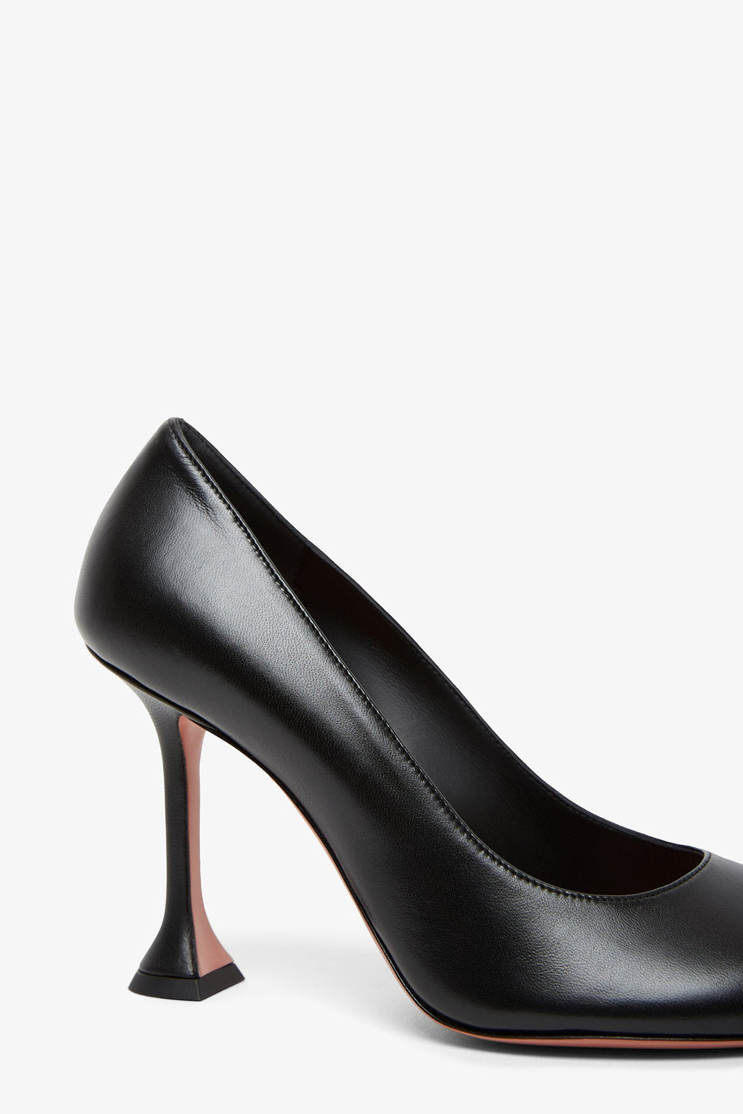 パンプス AMINA MUADDI ISIR LEATHER PUMPS Barbara 90 leather pumps in black - Amina Muaddi | Mytheresa