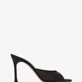 Alexa 95 black mesh mules