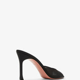 Alexa 95 black mesh mules