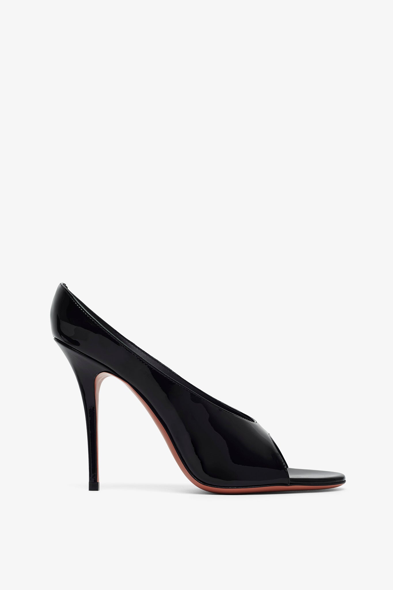 サンダル・ミュール Amina Muaddi Anok Mule Sandals In Patent Leather P00984974.jpg