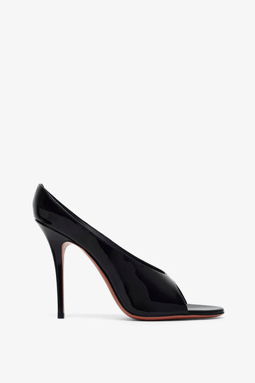 Anok 105 patent black mules