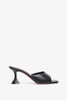 Lupita Slipper 70 black leather mules