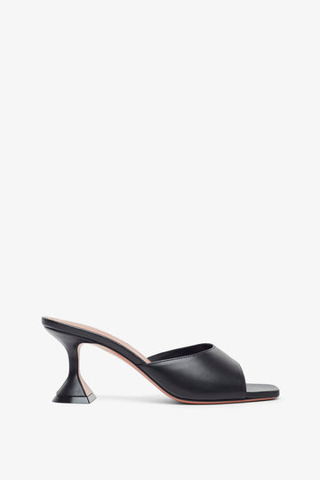 Lupita Slipper 70 black leather mules