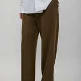 Drop dark beige trousers