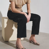 Belle Vivier 45 beige metal buckle slingbacks