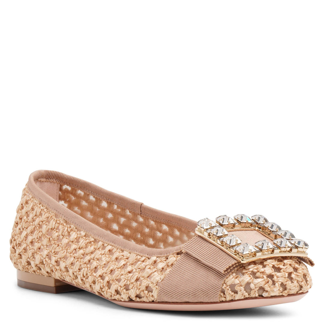 【関税&送料込】Roger Vivier Ballerine Tres Vivier Roger Vivier | Tres Vivier raffia ballerinas | Savannahs