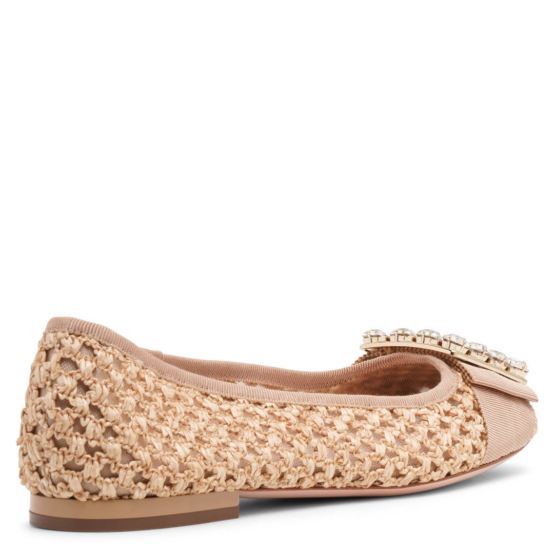 Roger Vivier | Tres Vivier raffia ballerinas | Savannahs