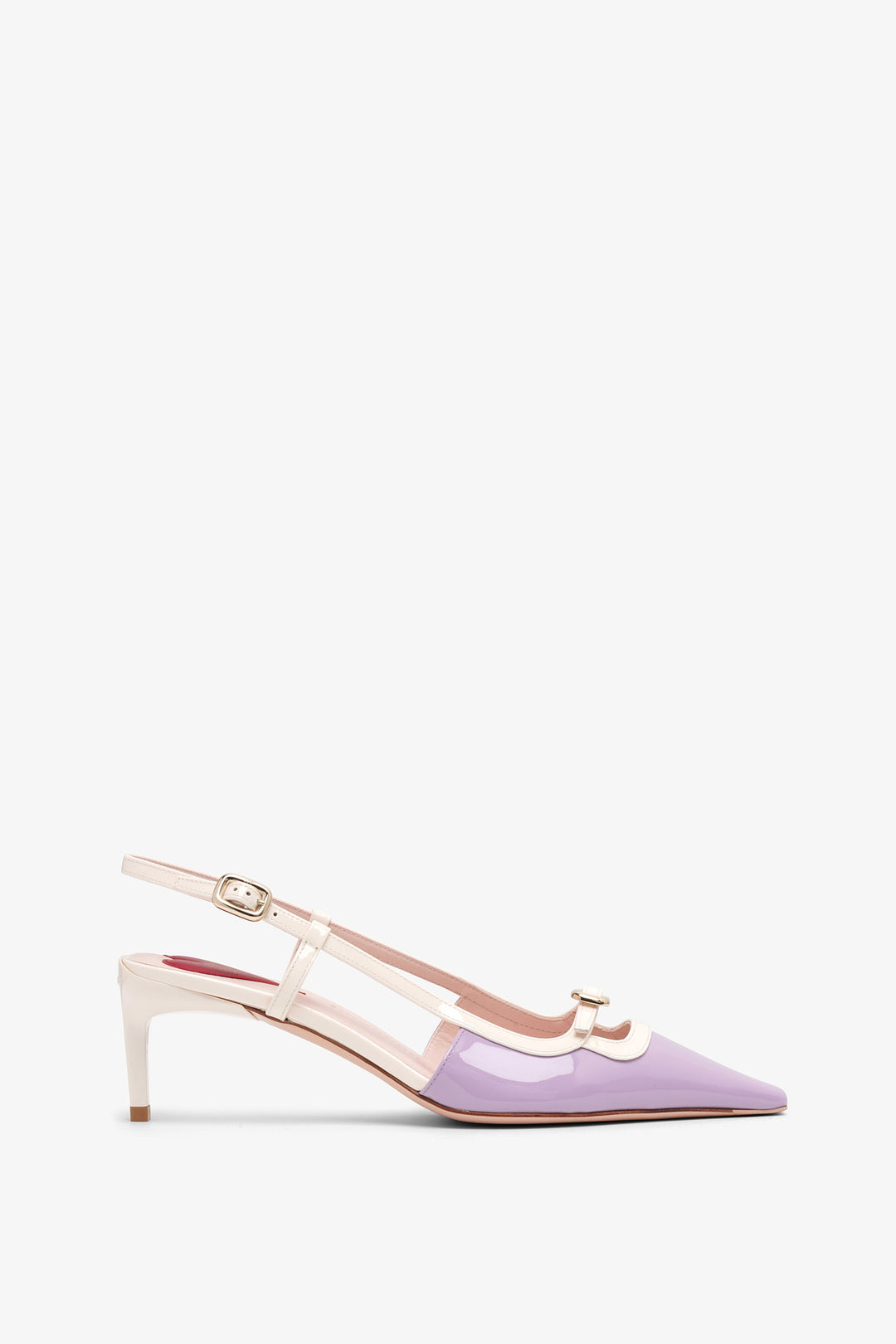 【関税込み】ROGER VIVIER 'Viv' Canard' slingbacks Roger Vivier Viv' Canard slingback pumps for Women - Black