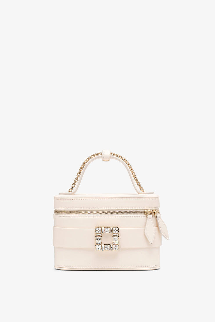 Roger Vivier Vanity white micro bag