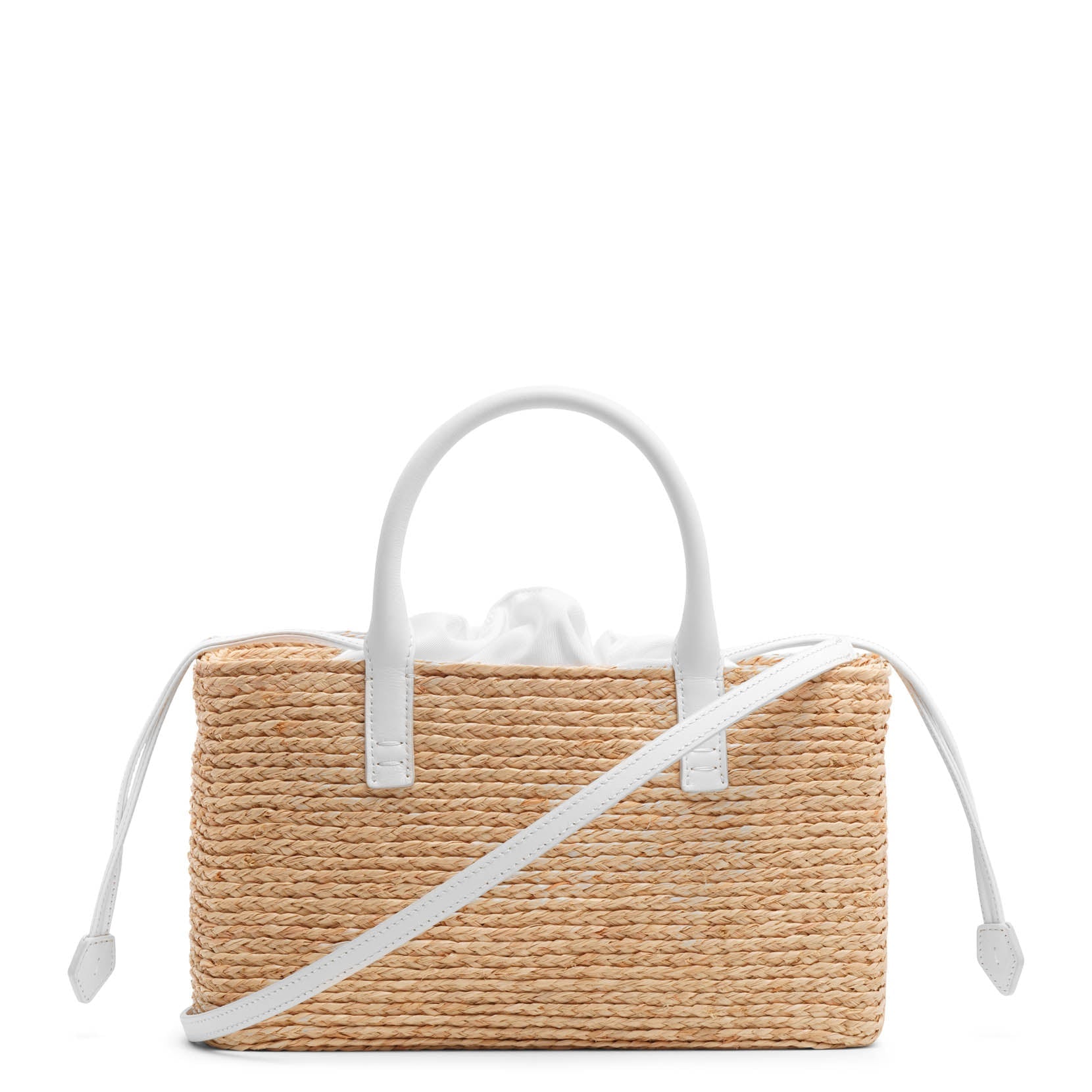Roger Vivier | Viv Skate small raffia shopping bag | Savannahs