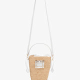 Viv Skate mini raffia bucket bag