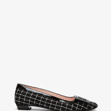 Belle Vivier 25 black vichy pumps