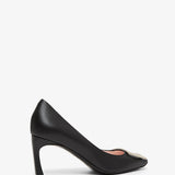 Trompette 70 metal black pumps