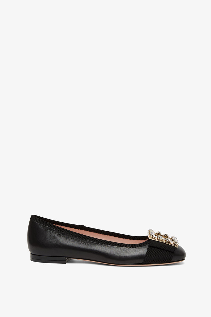 パンプス THE ROW Leather star ballerinas THE ROW Elastic leather ballet flats | NET-A-PORTER
