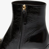 Choc 55 black booties