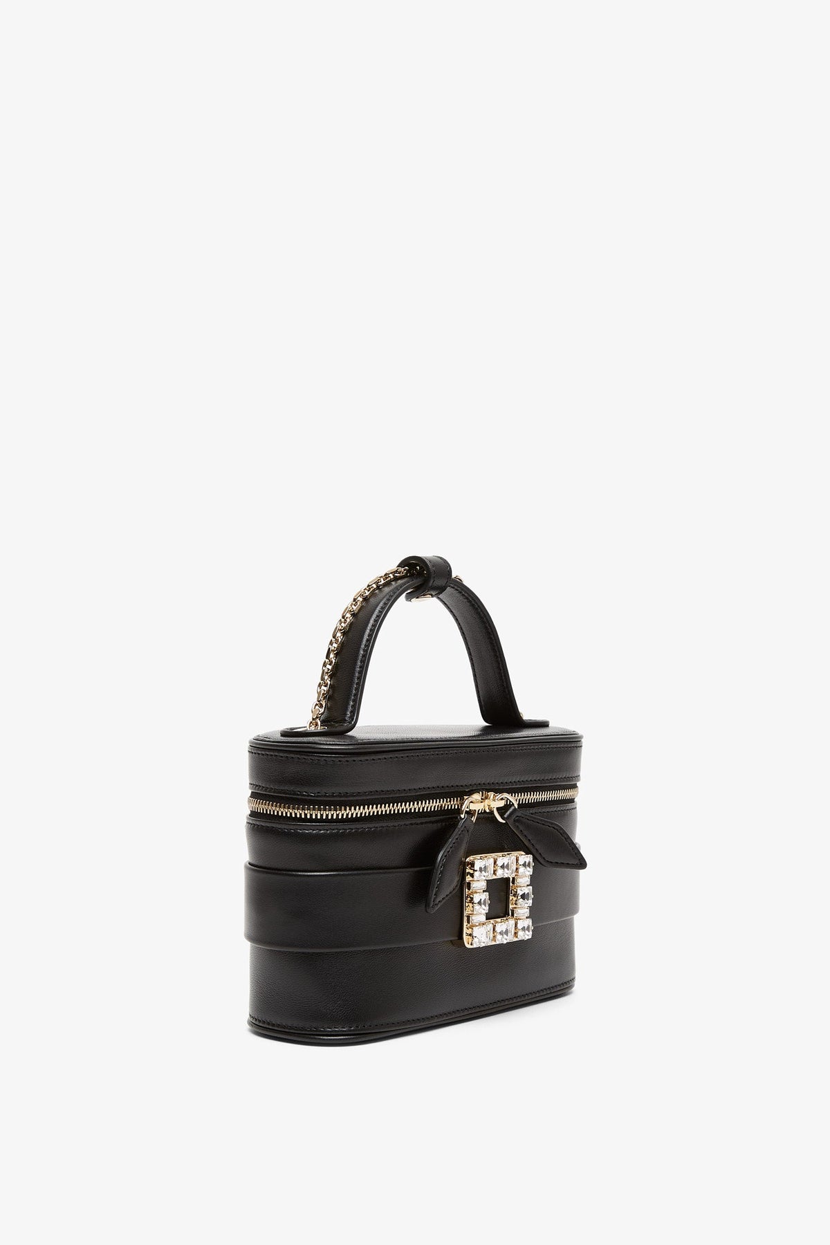 Shop Roger Vivier Vanity Black Bag